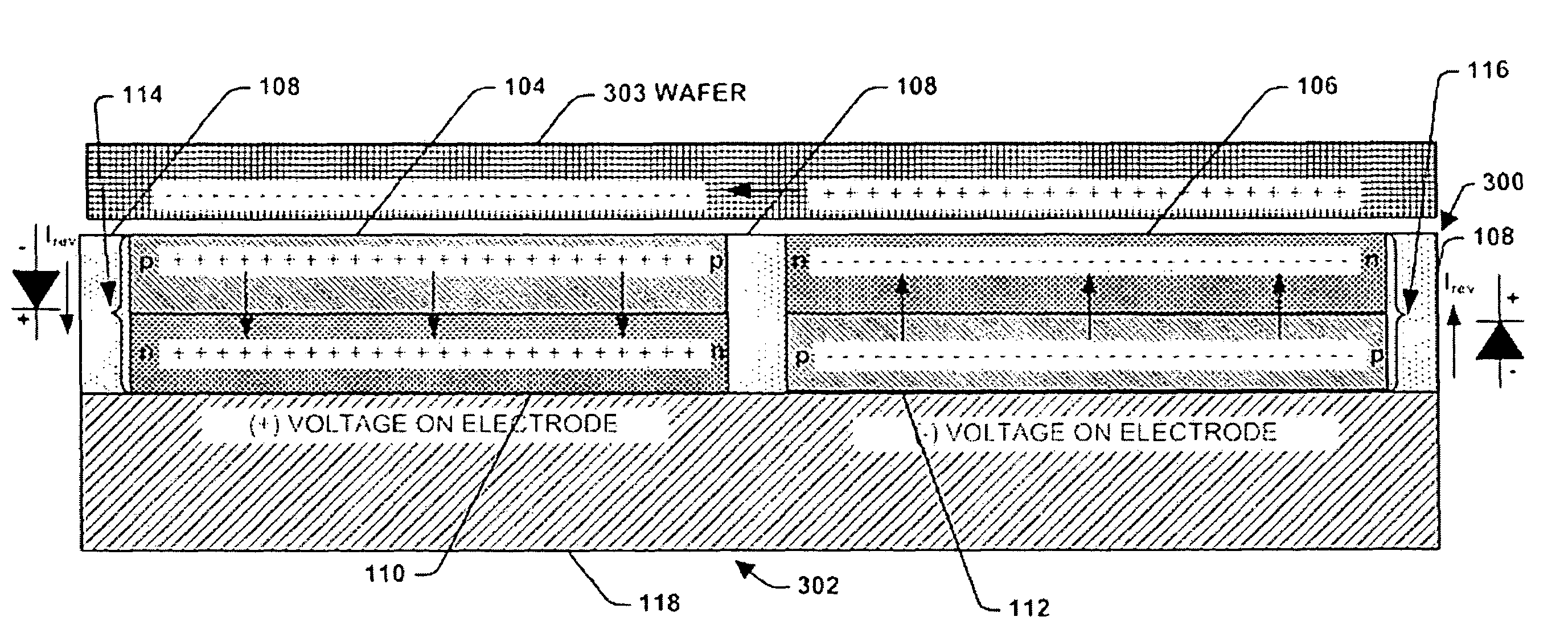 Low-cost electrostatic clamp with fast de-clamp time