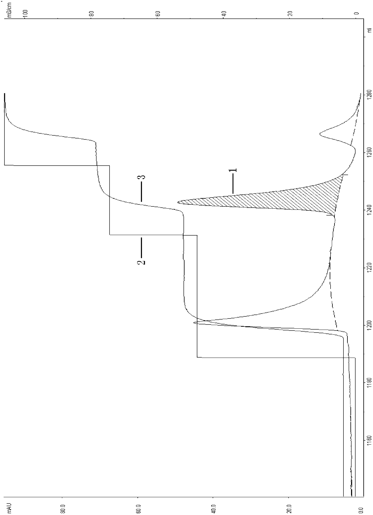 Recombinant human nerve growth factor purifying method based on CHO cell expression system