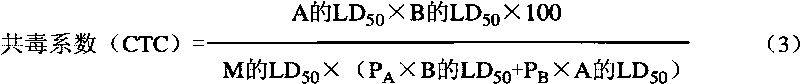 Mixed insecticide of tea saponin and acaricide