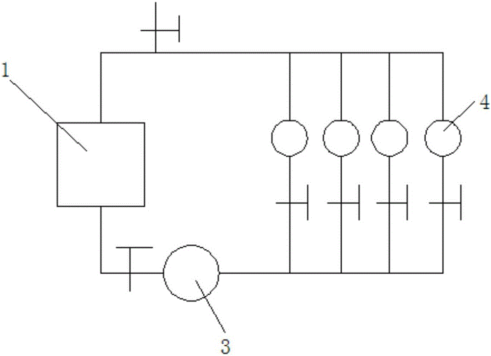 Automatic temperature regulating system for hen house heating