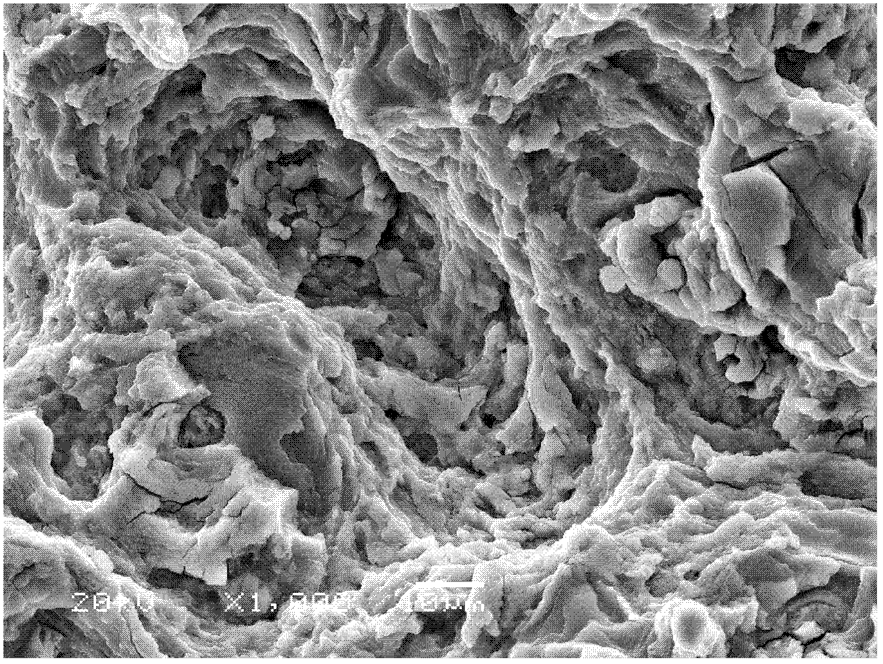 Method for preparing titanium or titanium alloy super-hydrophobic surface