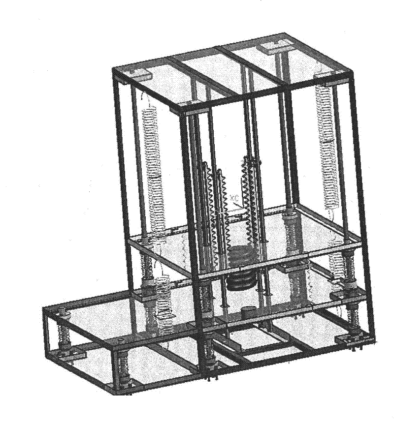 Implementation method of frequency resonance applied to electromobile kinetic energy power generation