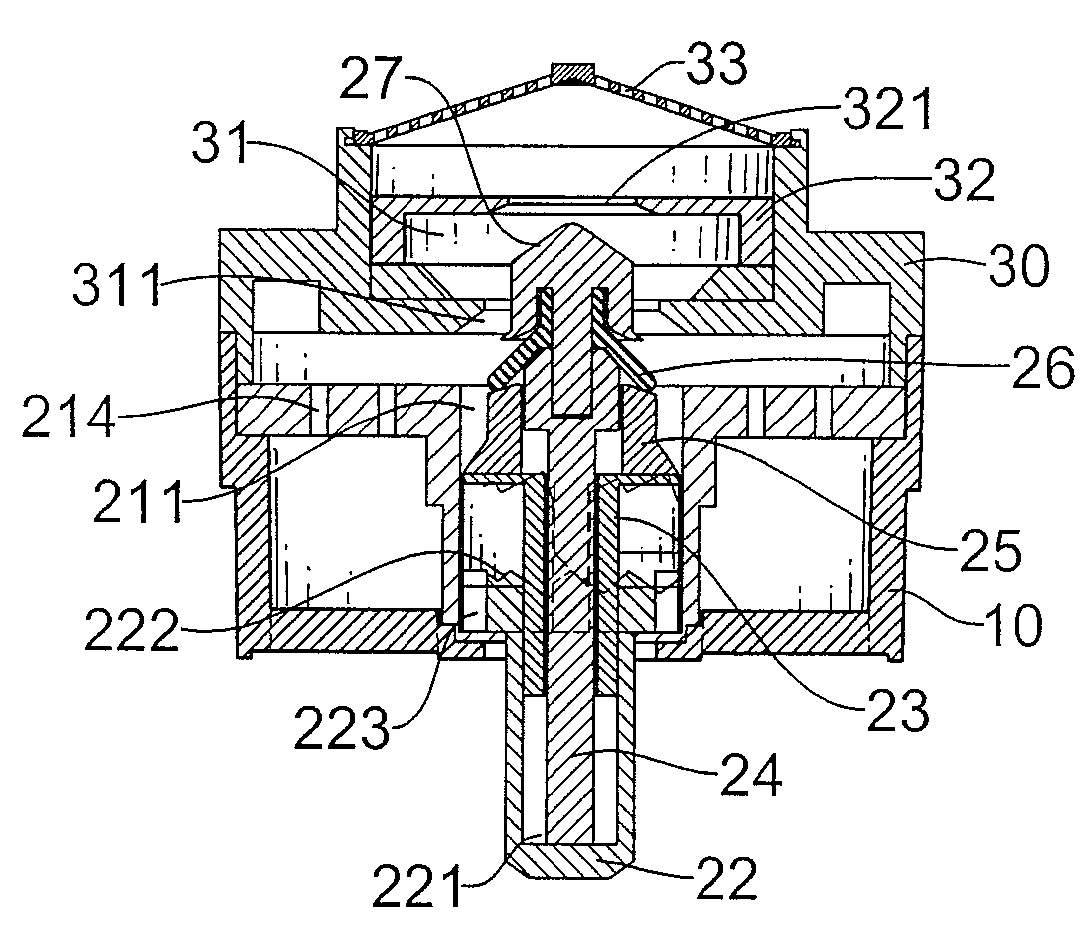 Controlling valve