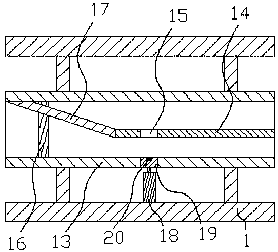 Shell breaking separating integrated machine for camellia oleifera seeds