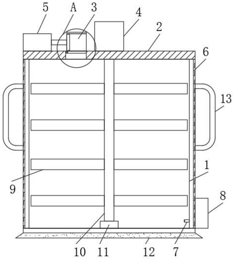 Pediatric nursing medicine efficient smashing and water adding stirring integrated device