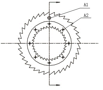 Active high-speed spindle on-line dynamic balancing head and control system thereof