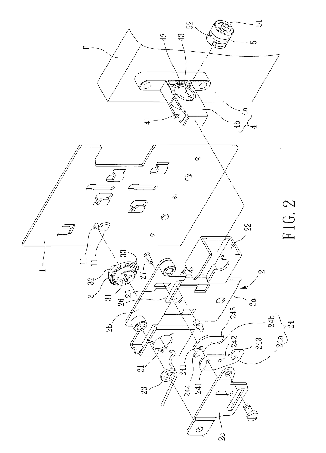 Drawer Panel Adjusting Device