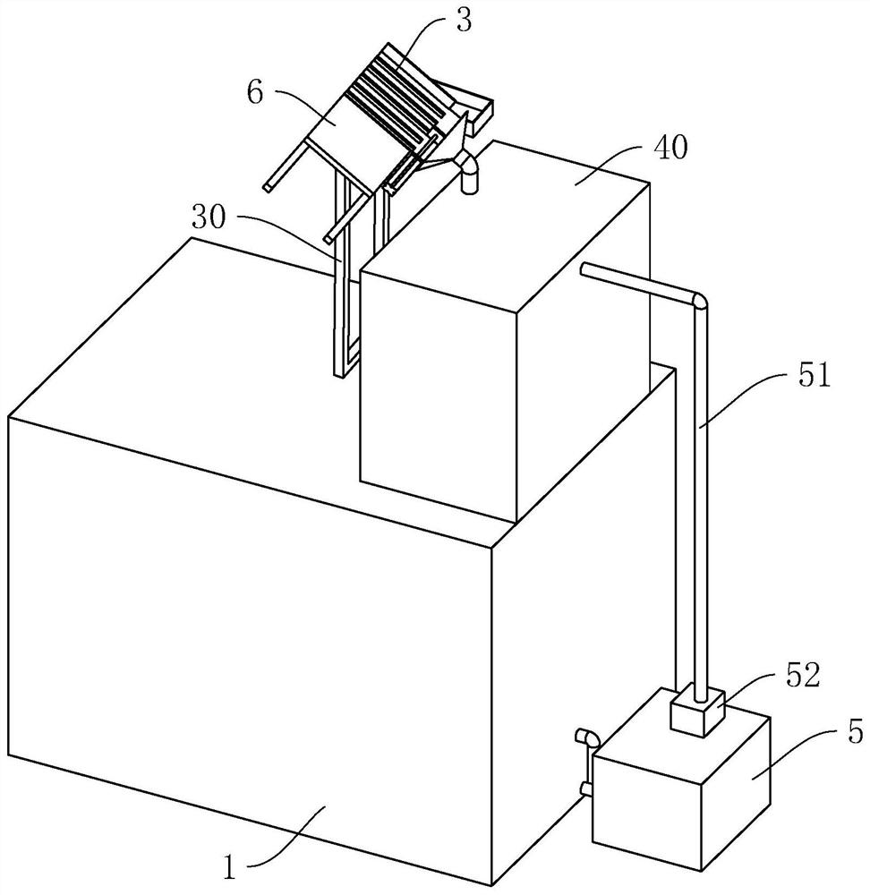 Energy-saving building with rainwater collecting and recycling effects and using method thereof