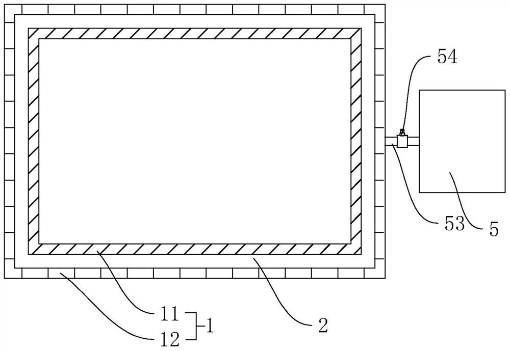 Energy-saving building with rainwater collecting and recycling effects and using method thereof