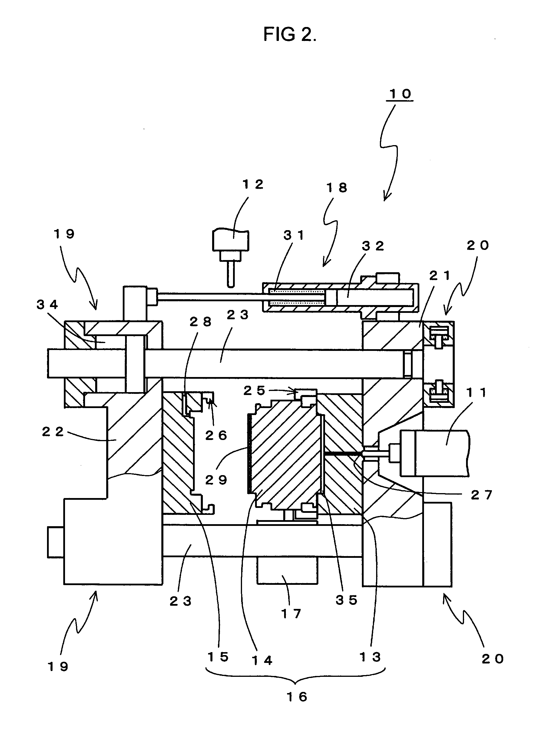 Method of molding composite molded article and mold system used for same