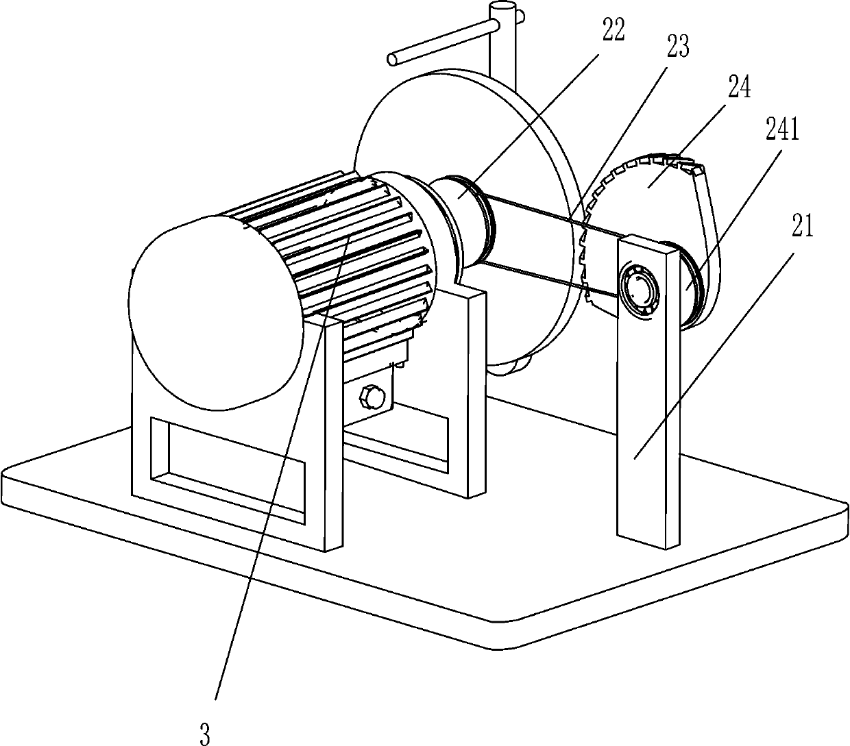 Pomegranate juice extractor