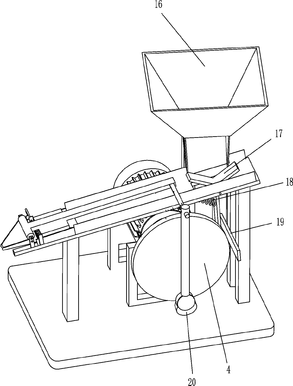 Pomegranate juice extractor