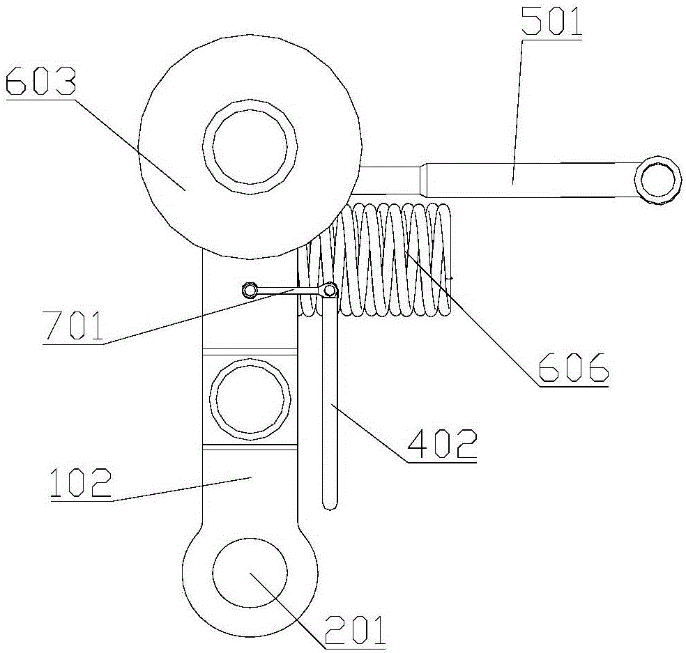 Semi-independent automobile rear suspension