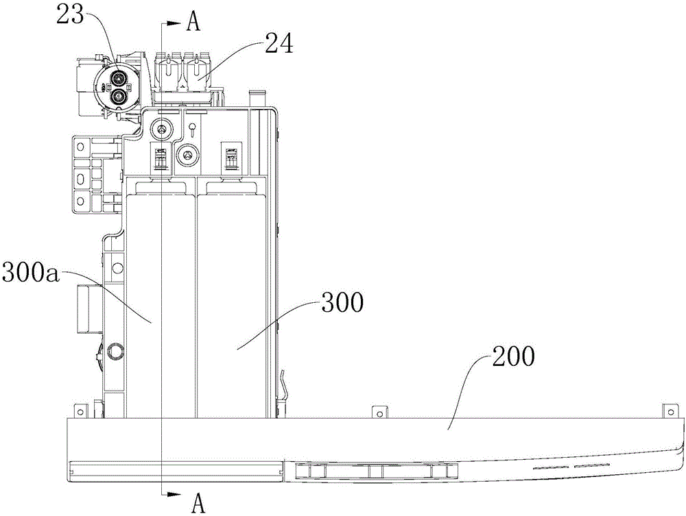 Detergent bottle, detergent dropping device used for washing machine and washing machine