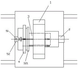 Turning method for thin and long threaded shaft