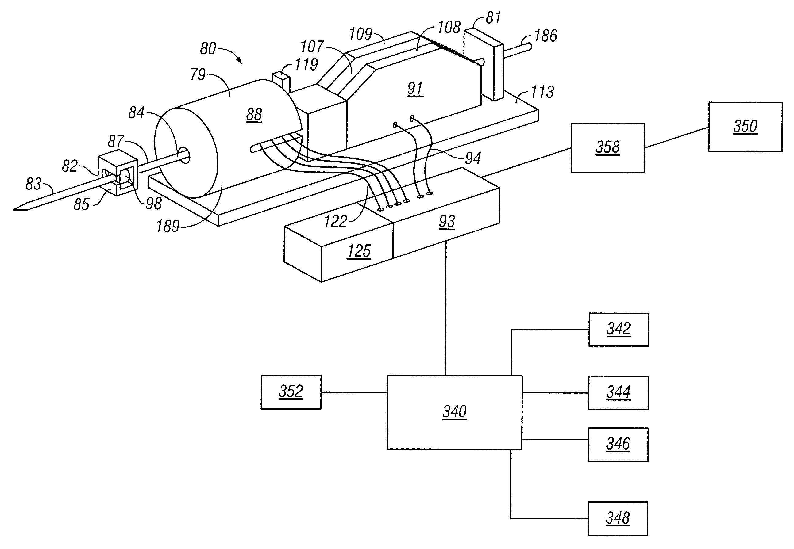 Method and apparatus for penetrating tissue