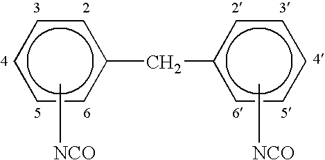 Water curable polyurethane compositions with improved viscosity characteristics