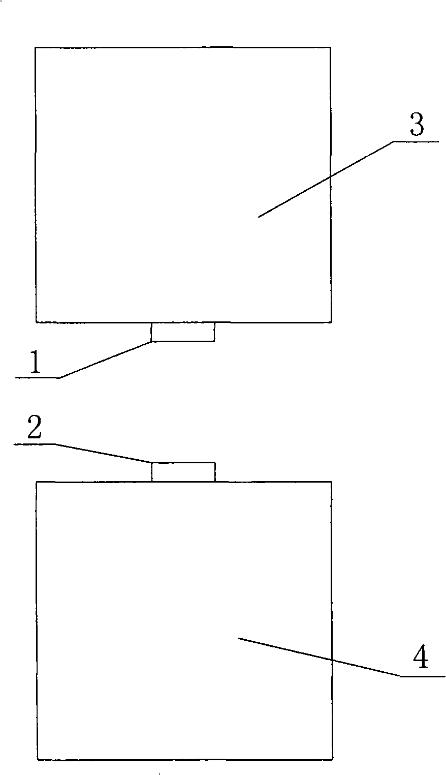 Copper-aluminum joint pressure welding technique