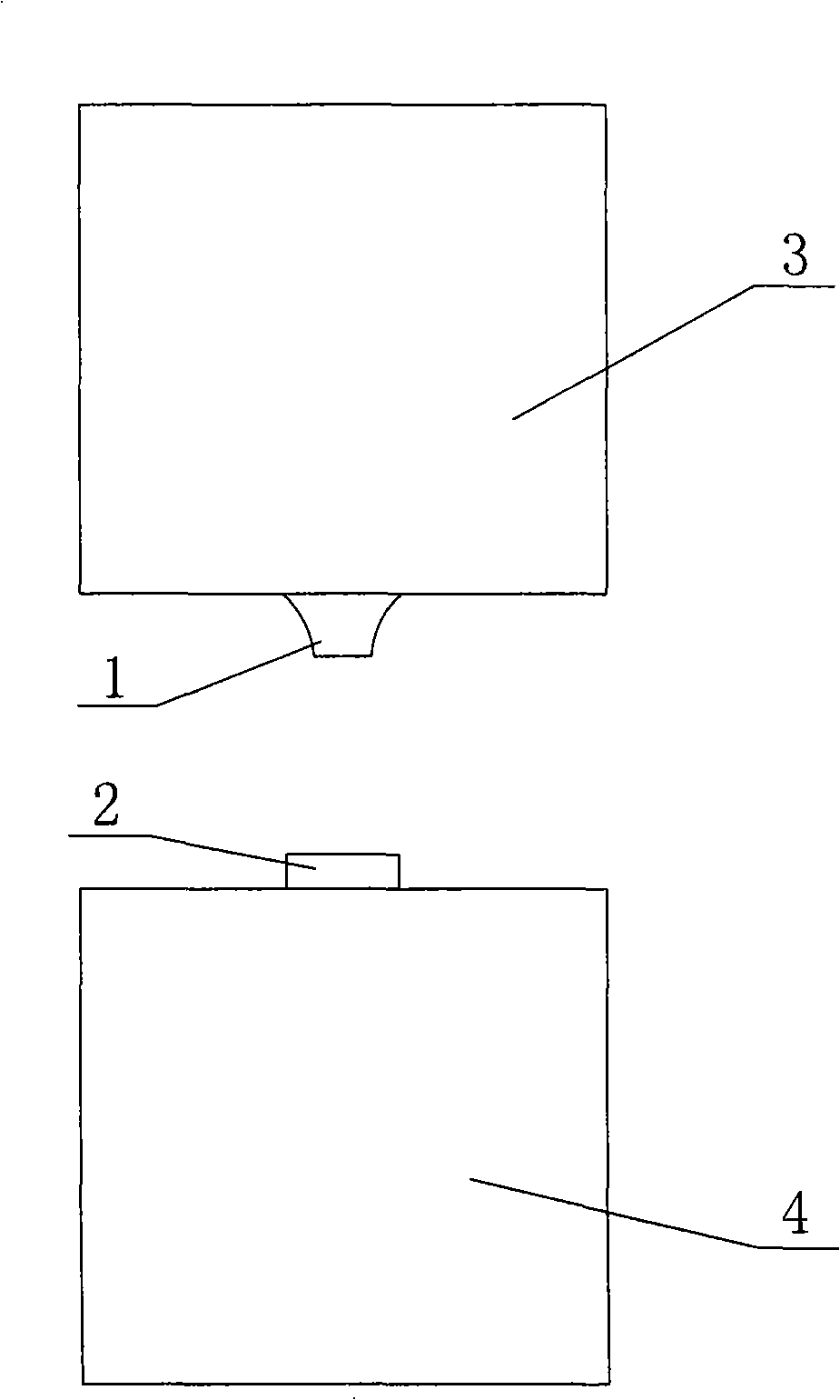 Copper-aluminum joint pressure welding technique