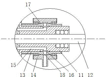 Stirring and heating type drum dryer