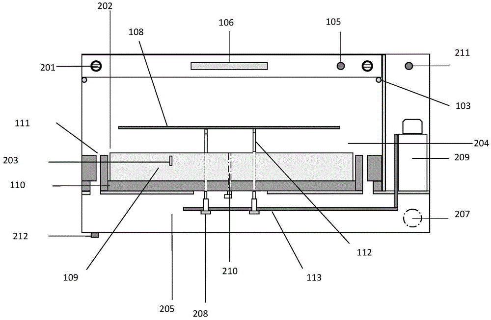 Semiconductor substrate heat treatment device