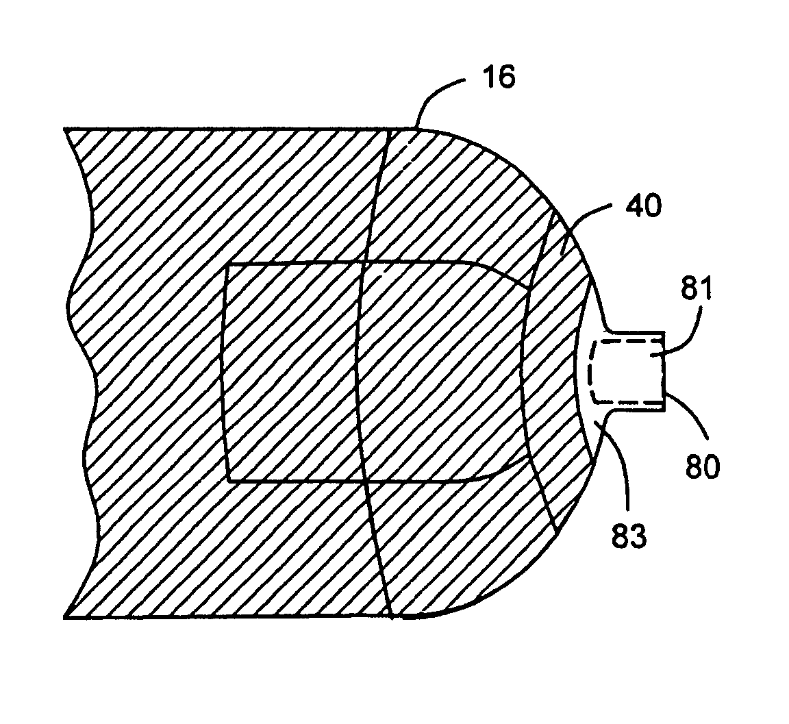 Composite pressure tank and process for its manufacture