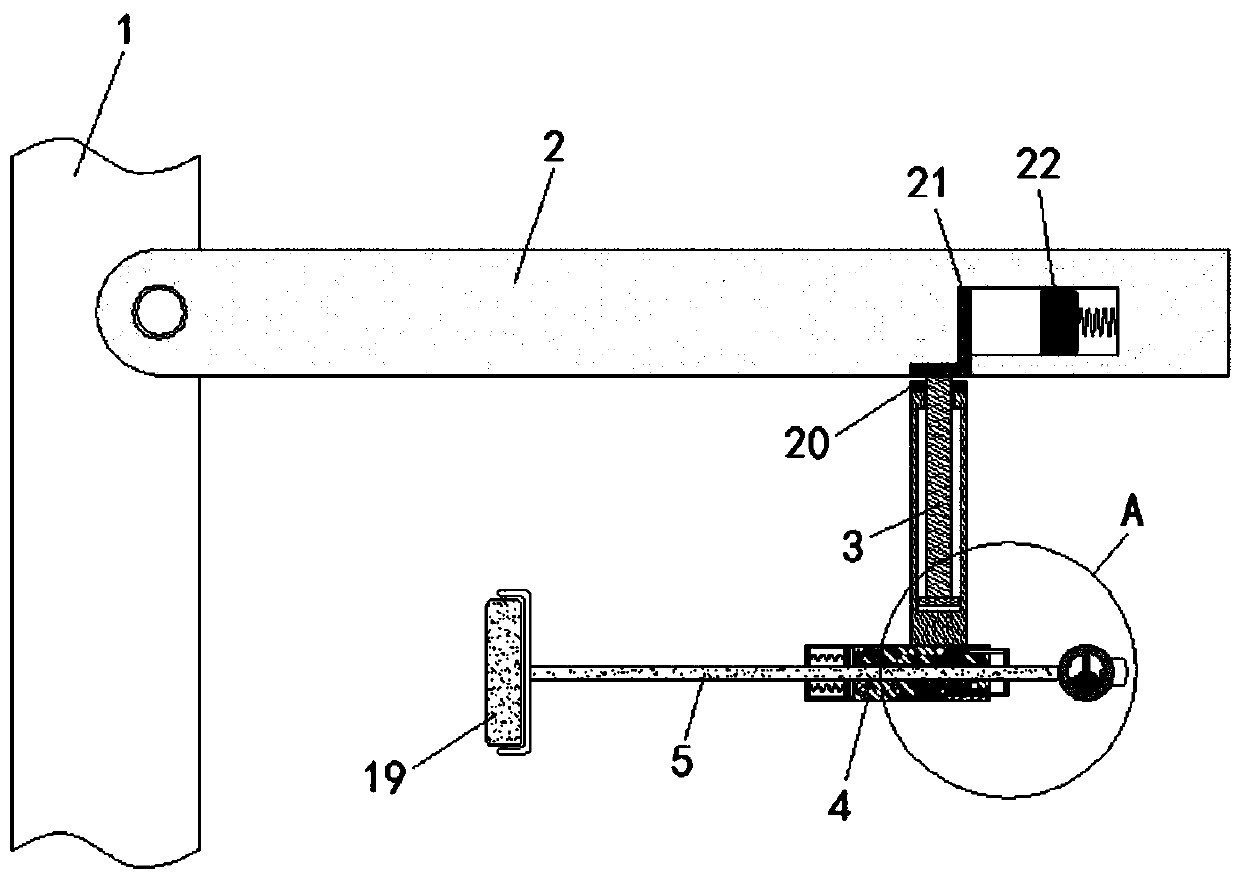 Intelligent vehicle access control device for security and protection for preventing following vehicles from breaking through