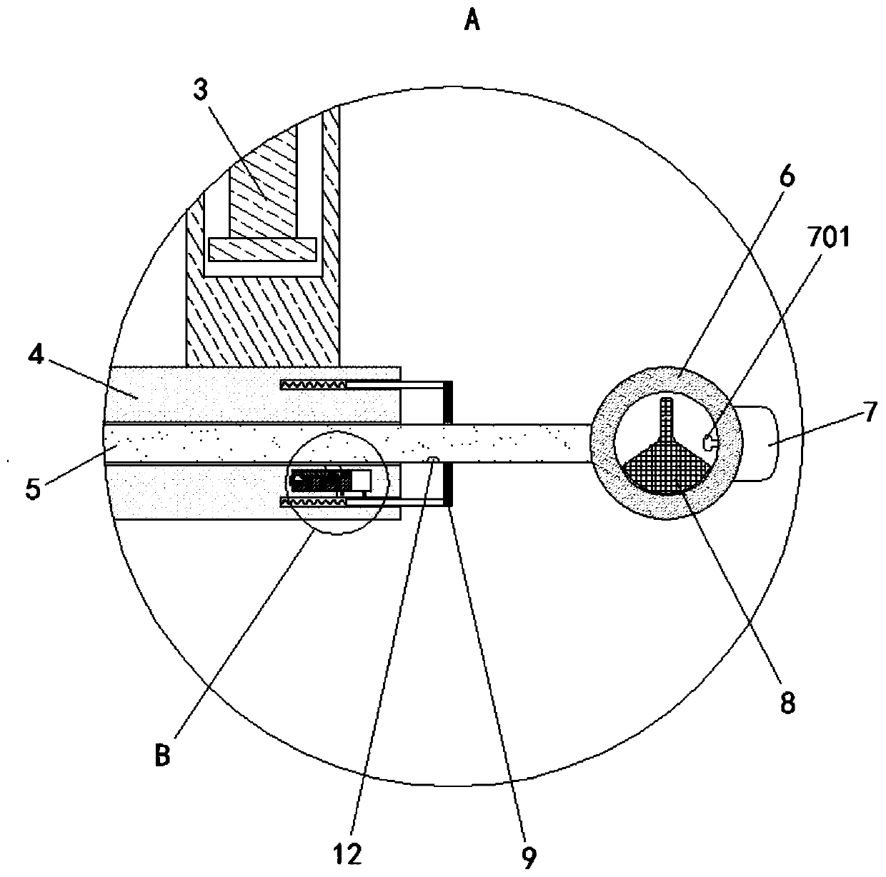 Intelligent vehicle access control device for security and protection for preventing following vehicles from breaking through