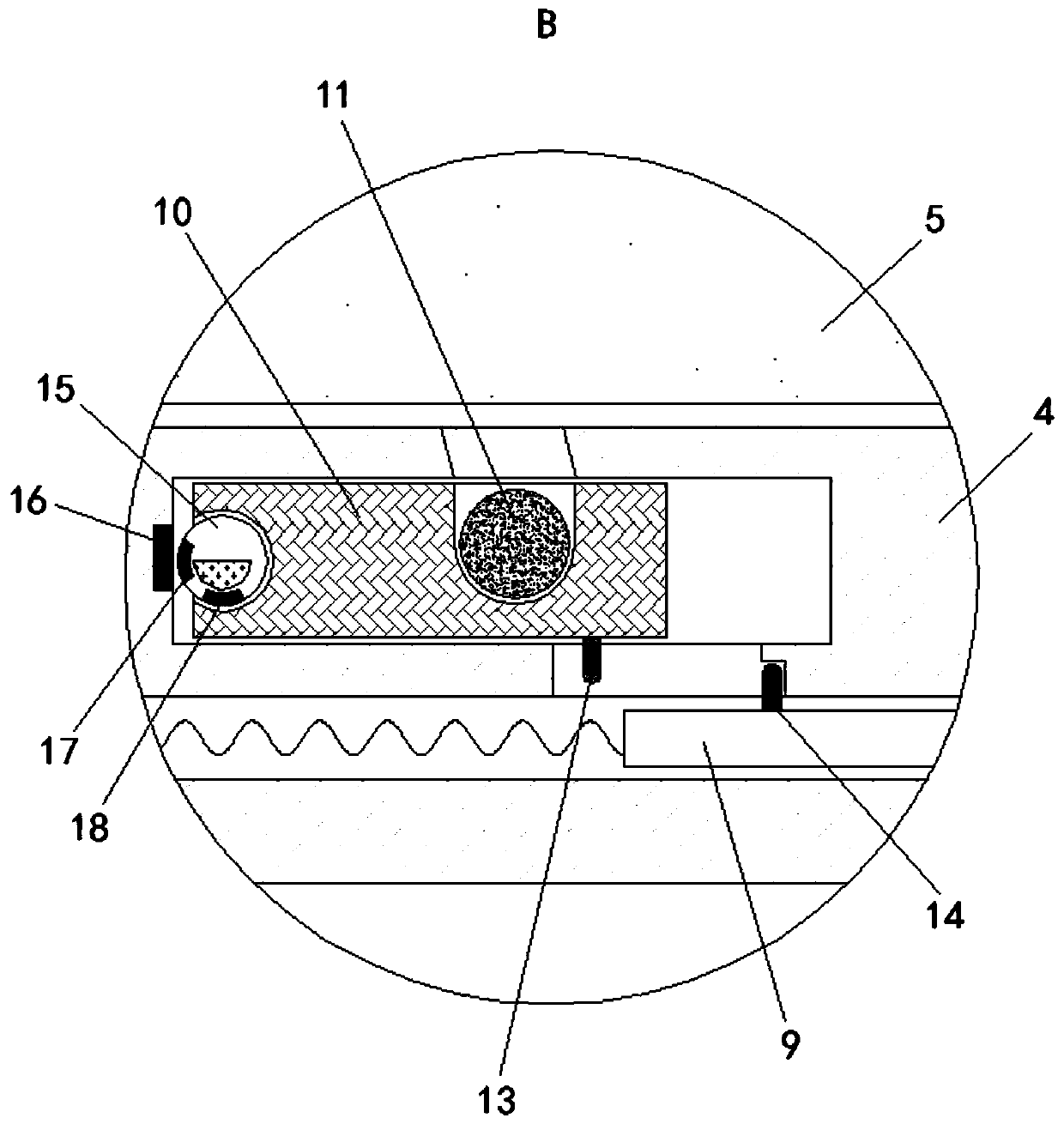 Intelligent vehicle access control device for security and protection for preventing following vehicles from breaking through