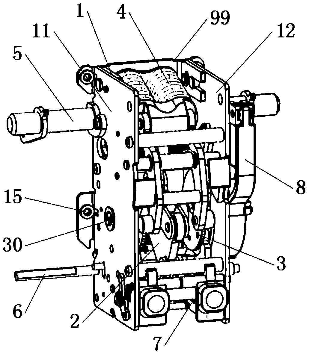 Circuit breaker handle assembly