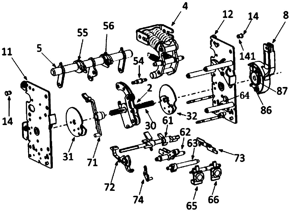 Circuit breaker handle assembly