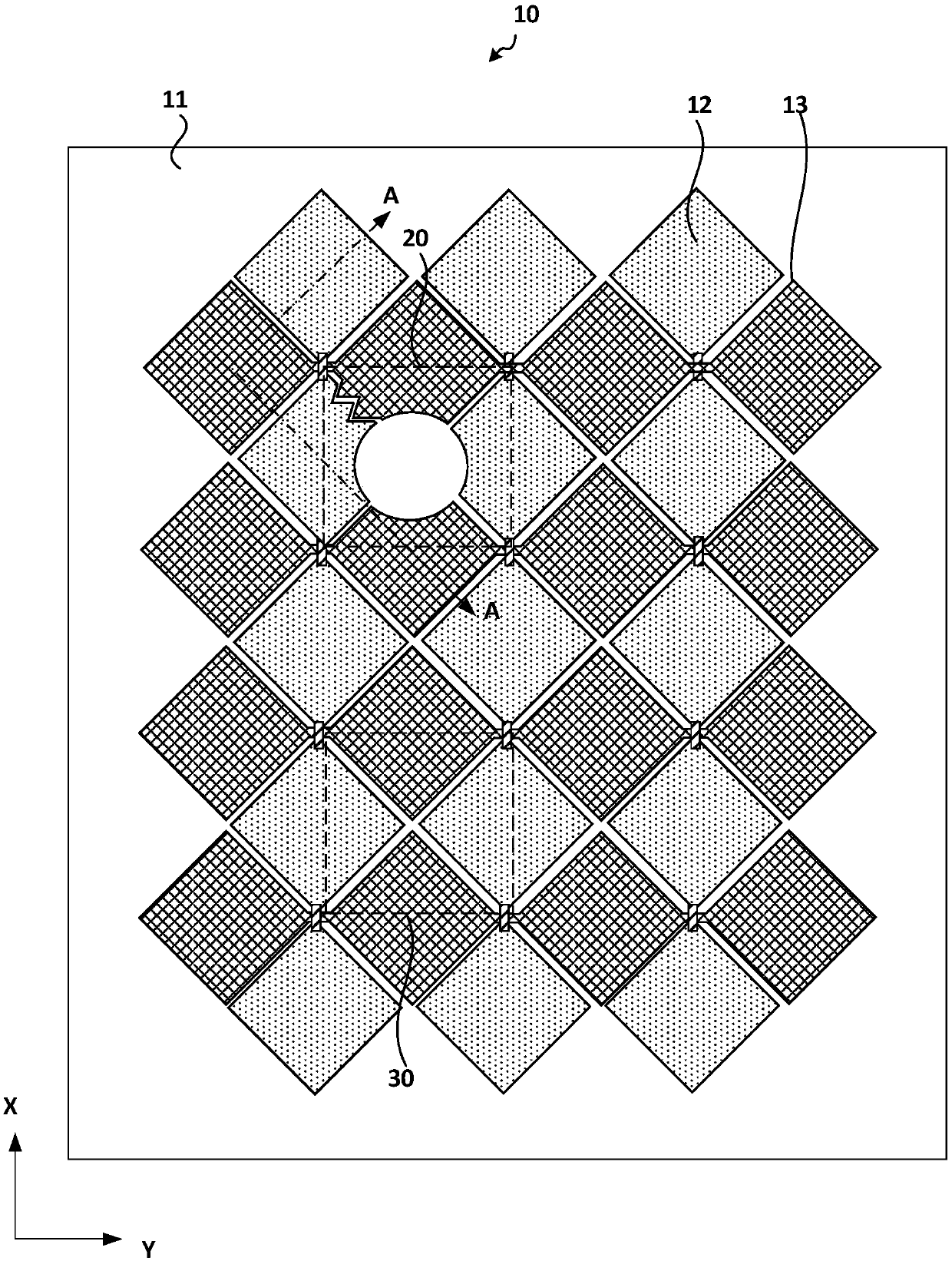 A touch display panel and a touch display device