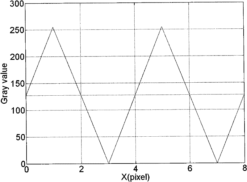 Optical three-dimensional measuring method based on phase coding technology