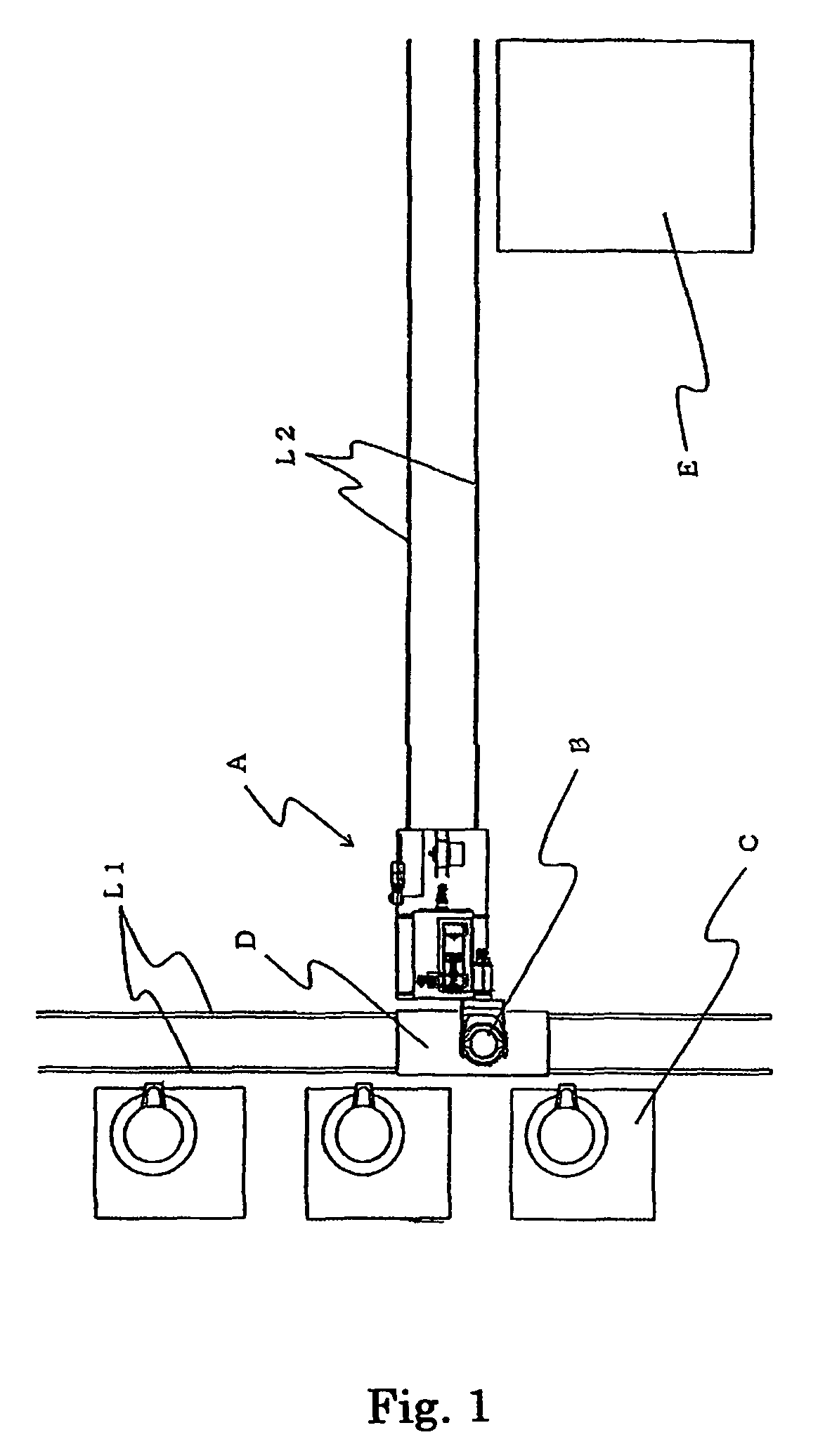 Carriage to transport a ladle and to transfer molten metal into equipment for pouring and transportation line for transporting molten metal