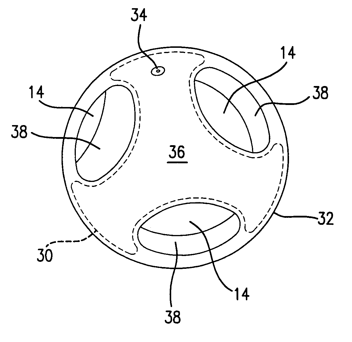 Balls with gripping handles