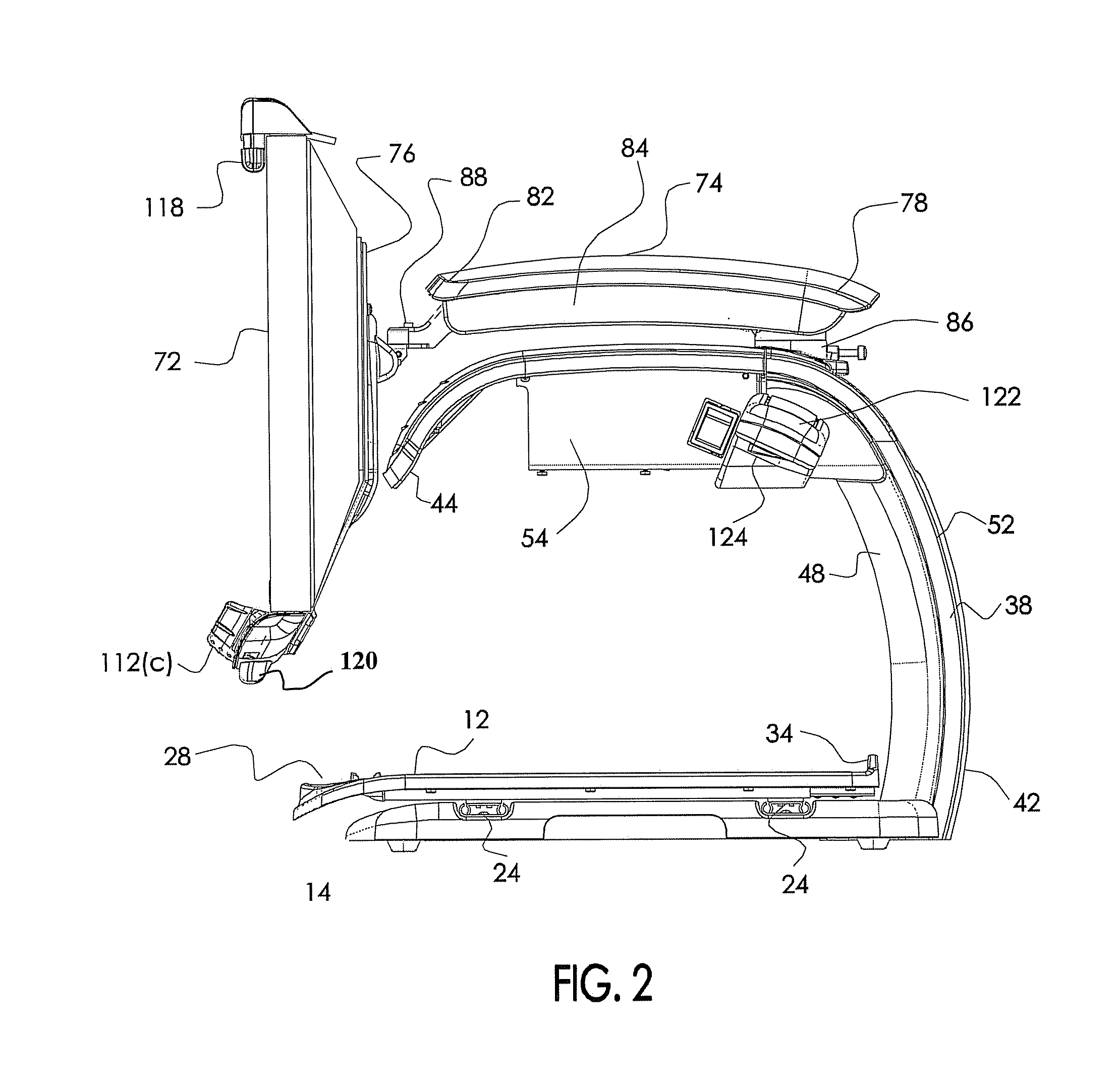 Retainer for Electronic Magnification Device