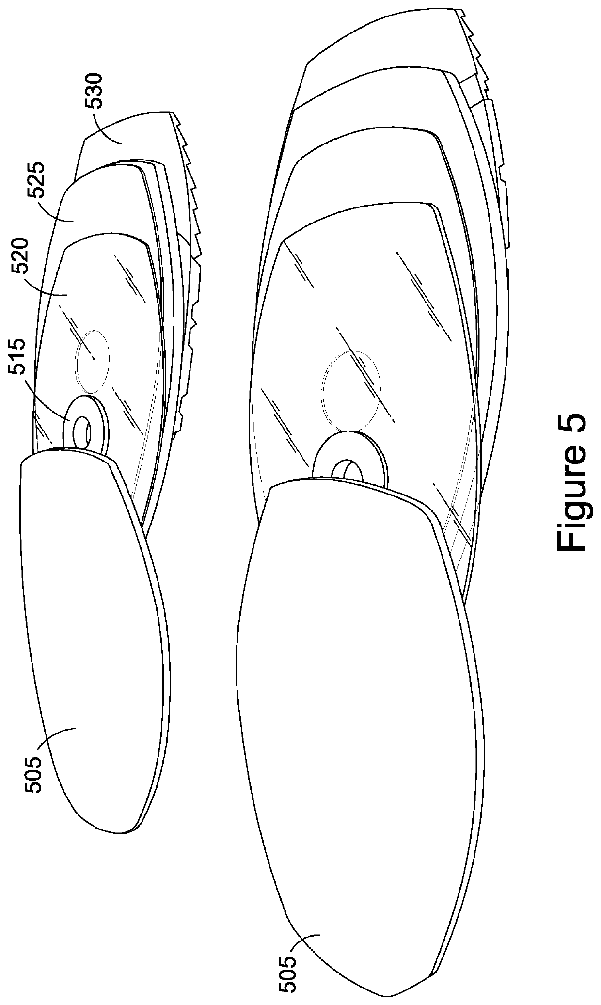 Rotatable sole assembly