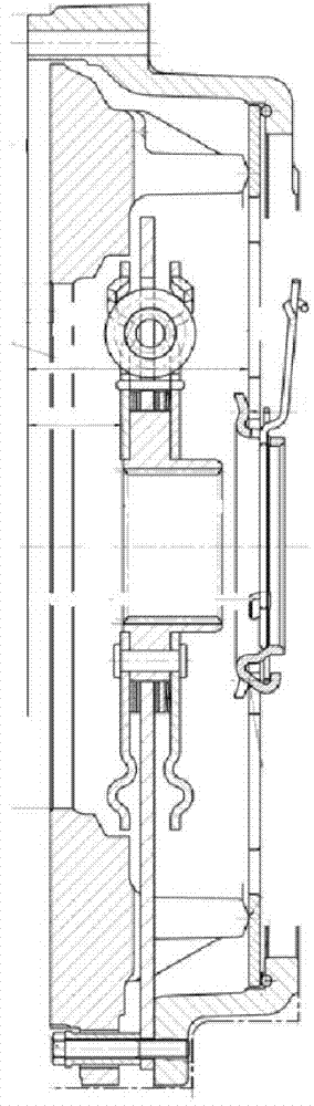 Automobile full-power power takeoff