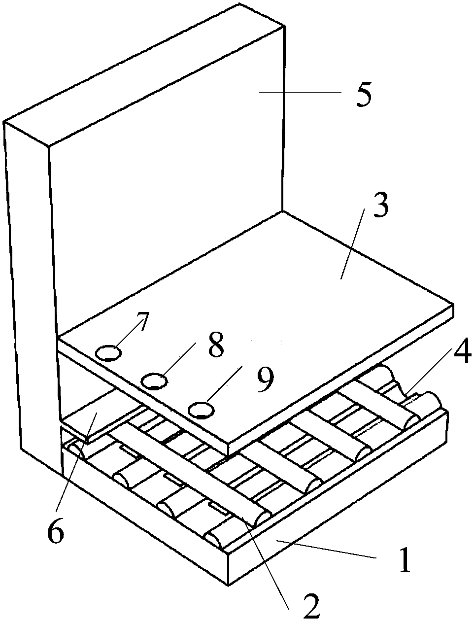 Bathroom fabricated chassis