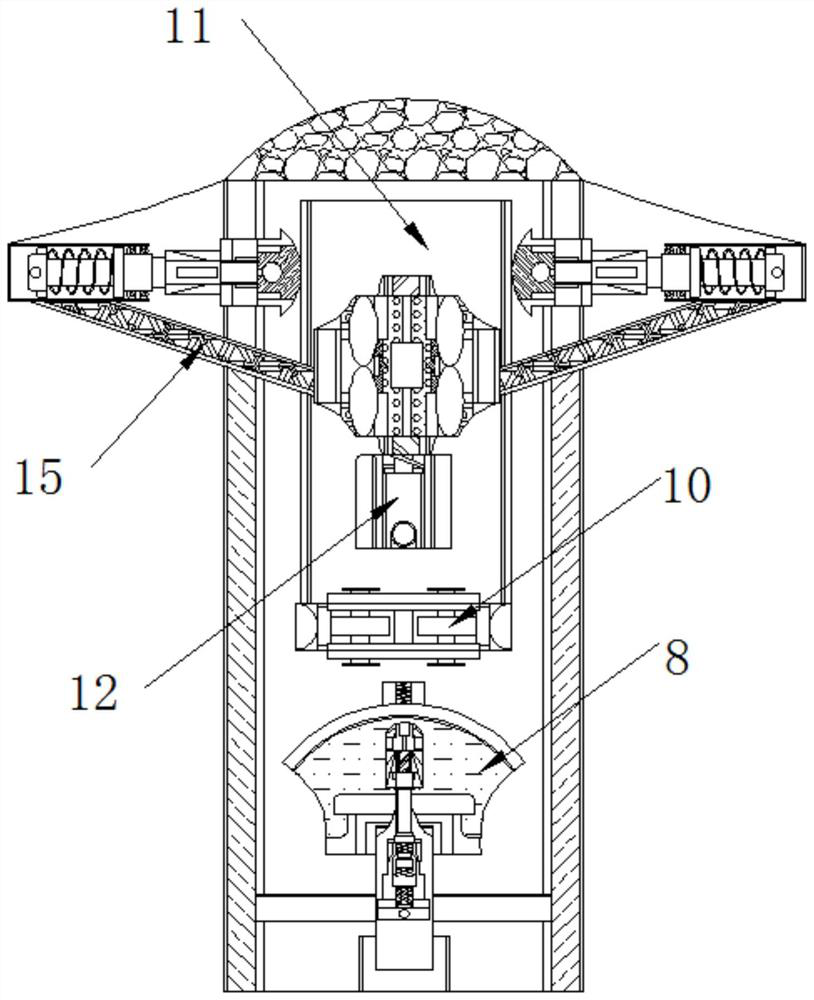 Auxiliary production equipment capable of automatically applying glue for computer chip processing