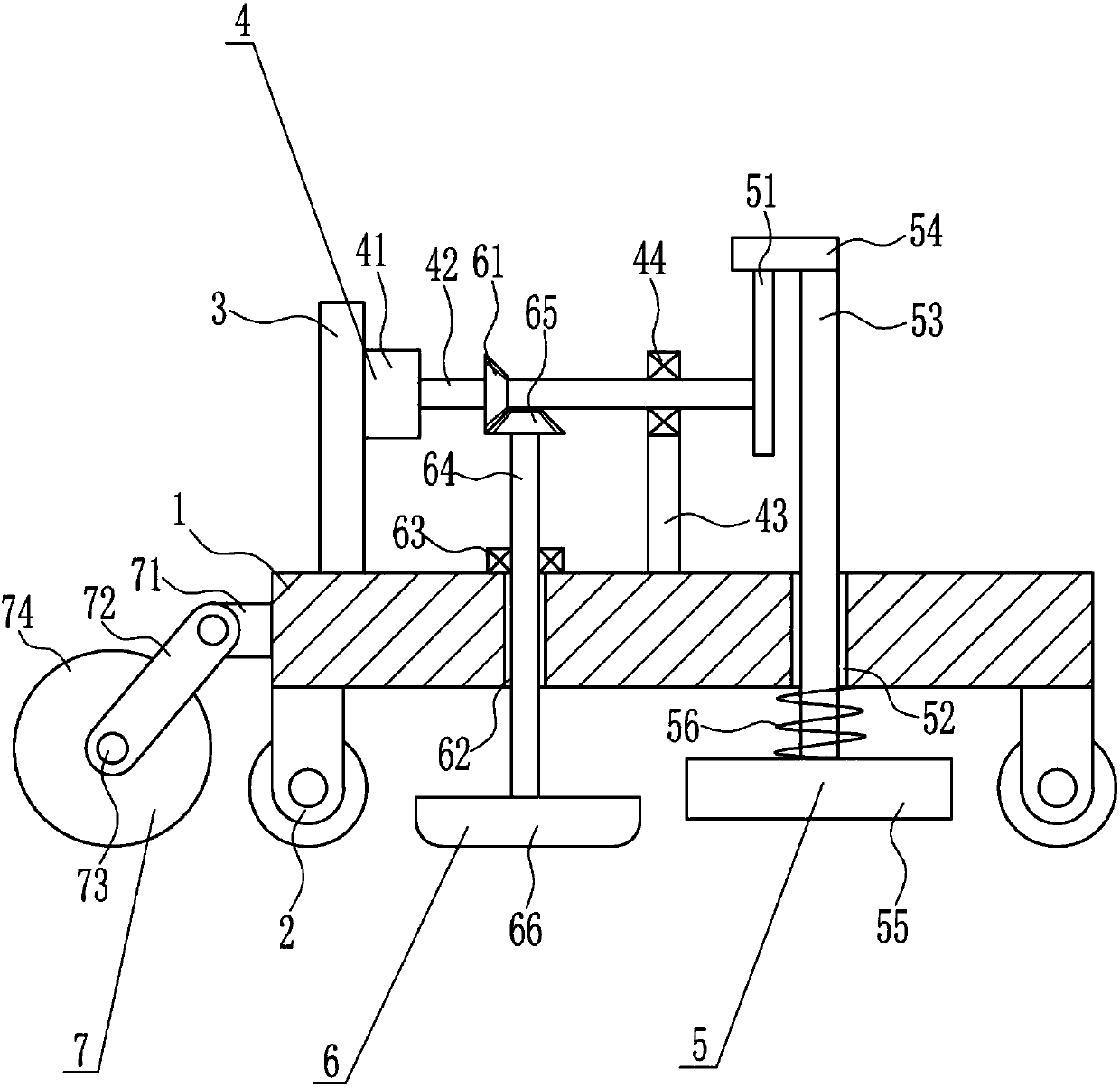 Petroleum asphalt concrete leveling equipment for pavement patching