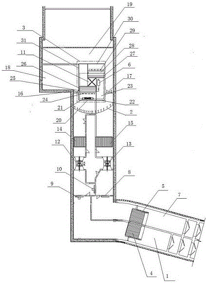 A type of evaporative condensation direct expansion cold air ventilation and air conditioning system for subway station computer room