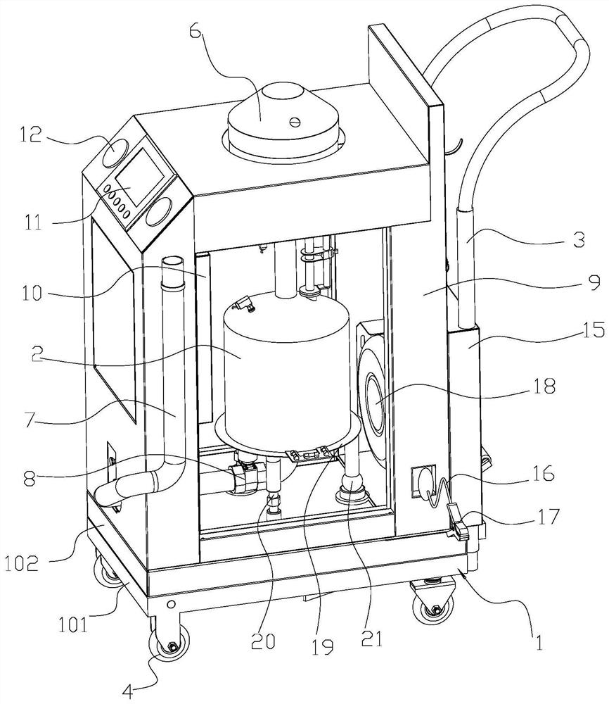 Intelligent calibrating device for fuel dispenser