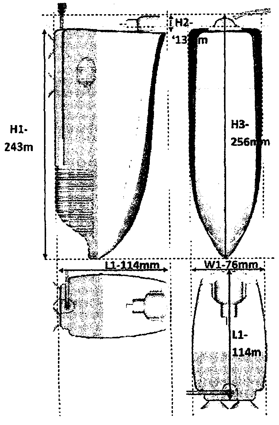 Device for purifying water in an aquarium