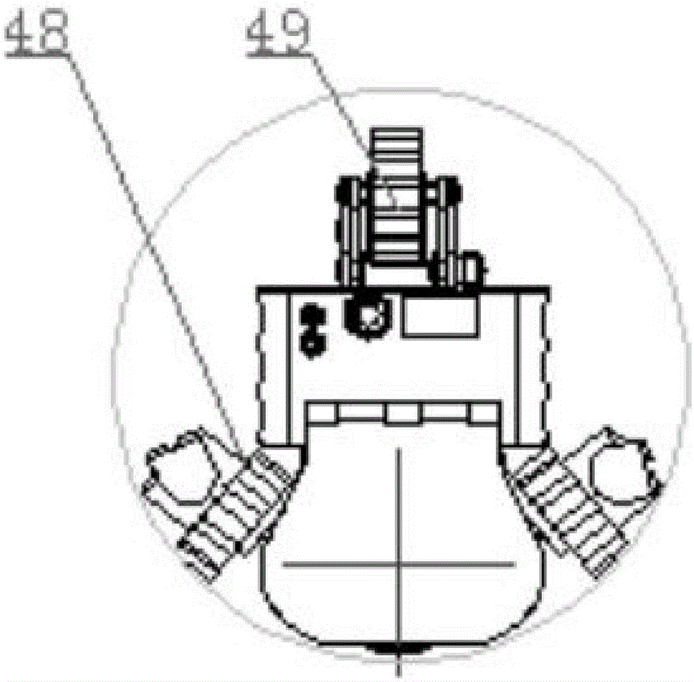 Municipal pipeline dredging device and municipal pipeline dredging vehicle