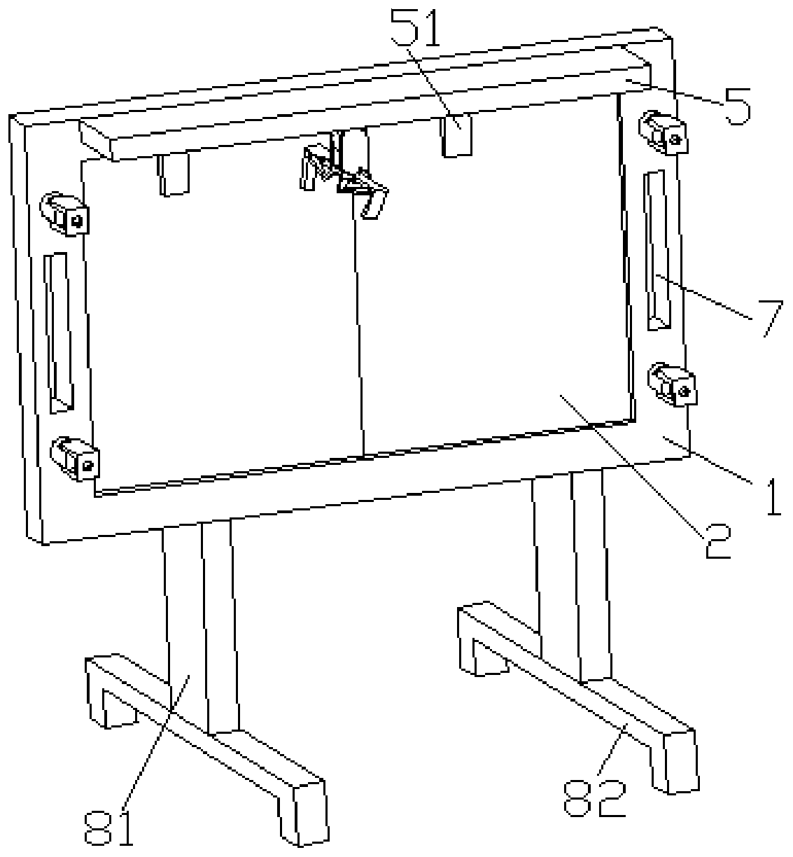 Teaching display device for music education