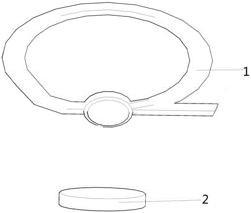 Handheld mobile phone bracket