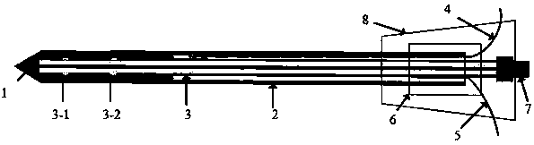 Magnetic resonance compatible water cooling microwave ablation needle