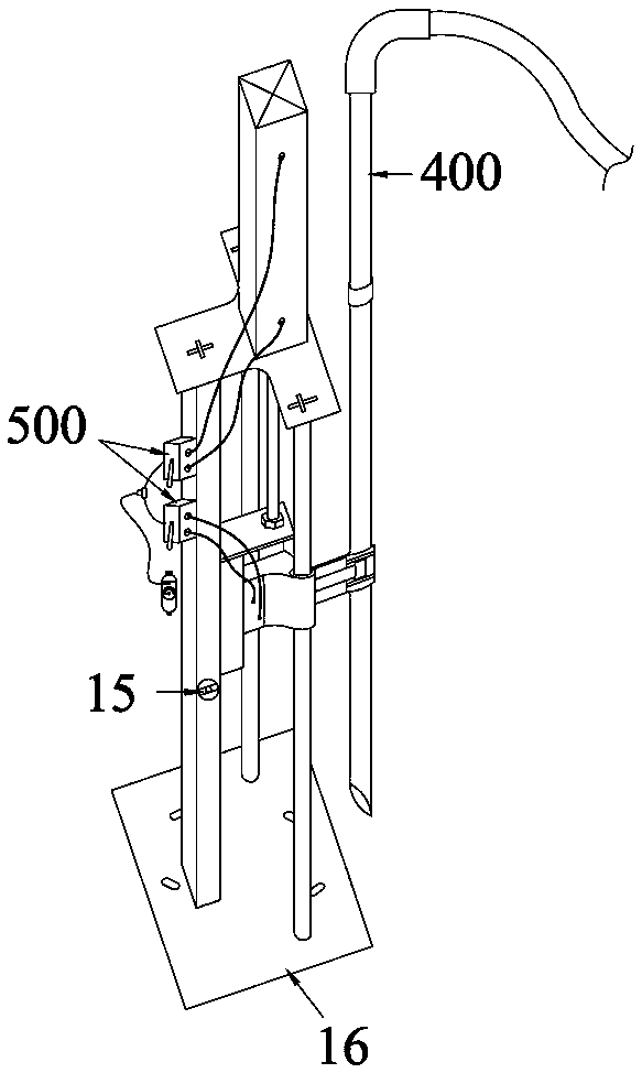 Sample inserting equipment for deep-layer grains of grain granary