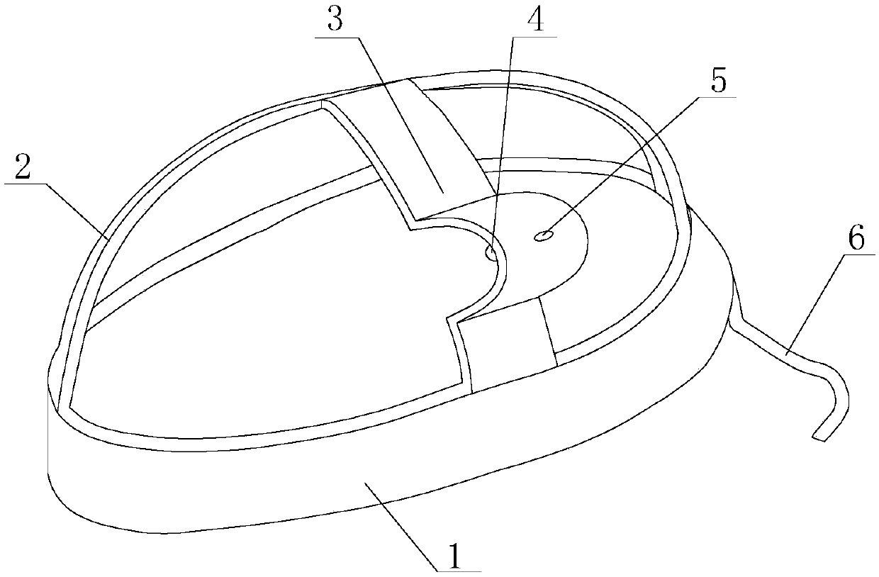 Puncture frame for minimally invasive treatment of cerebral hemorrhage and manufacturing method